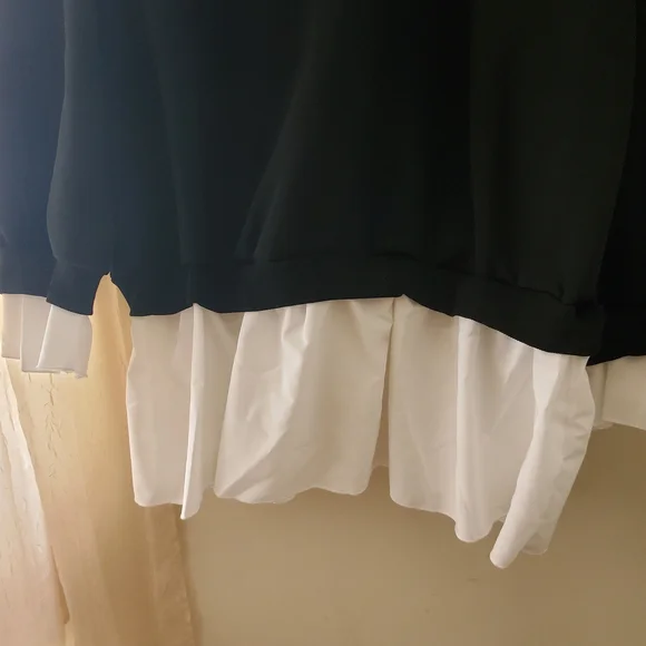 SHEIN Mock Layer Sweatshirt 3X - Picture 5 of 8